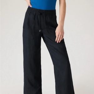 ATHLETA RETREAT WIDE LEG LINEN PANT
